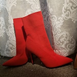 Red Sock Booties